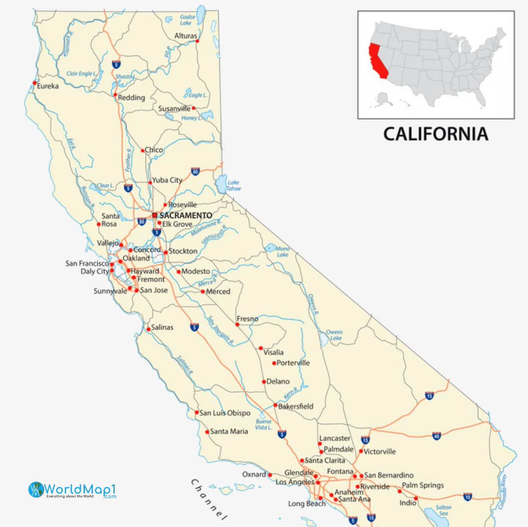 California State Map